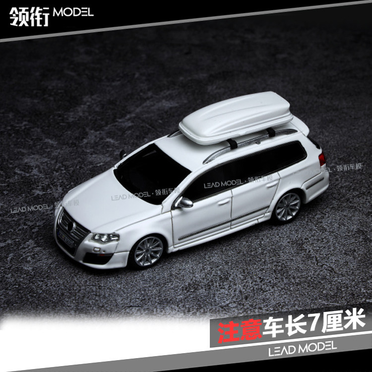现货|大众 r36 旅行版 wagon 1/64 jec 瓦罐车模型 白色