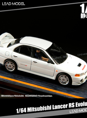 现货|三菱 Lancer RS Evolution Ⅳ EVO4 HJ HOBBY 1/64 车模型