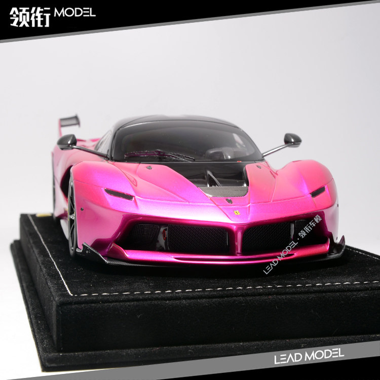 现货|MR 1/18  FXXK 高端树脂成人收藏摆件车模型 粉