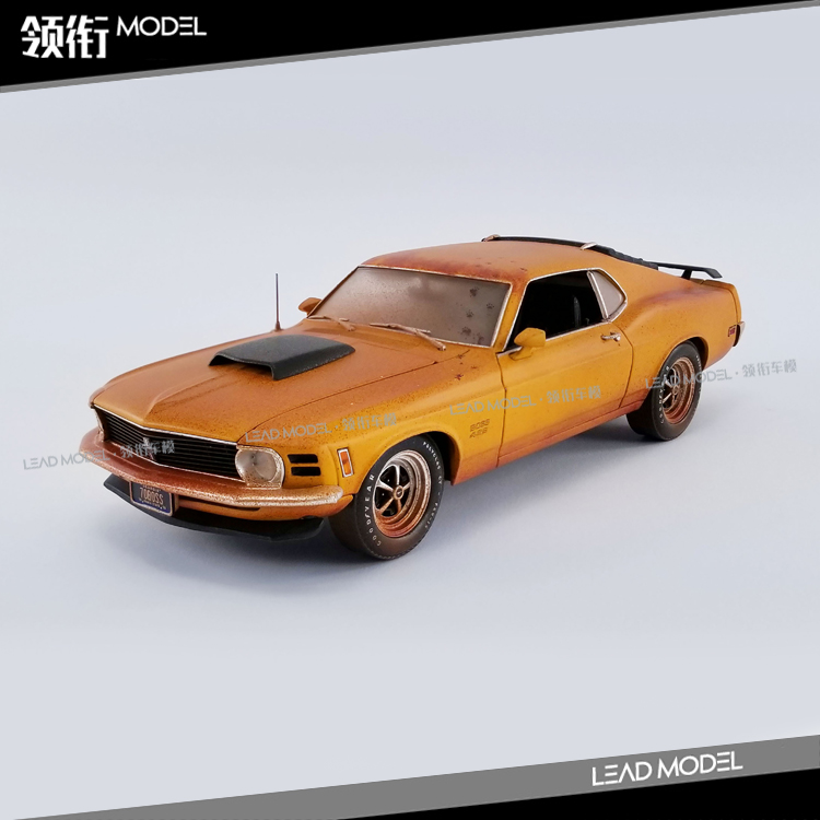 预订| 福特 野马 Mustang BOSS 429 连拖架 ACME 1/18 车模型