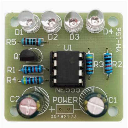 NE555呼吸灯电子DIY趣味制作套件