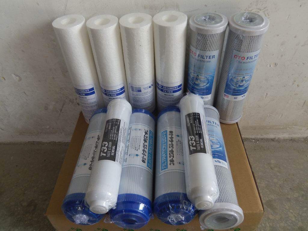 净水器 纯水机 超滤用滤芯 两年更换量 通用10寸平口滤芯 pp棉