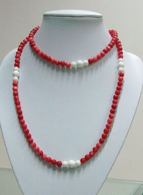 diy独家设计糖果色贝壳毛衣链