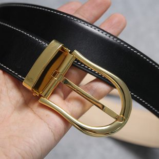 男士马缰皮带腰带商务通勤高品质天然原皮头层皮真皮慢工出品35mm