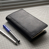 植鞣牛皮手帐本私人定制 纯手工制作真牛皮活页手账本日记本a5a6