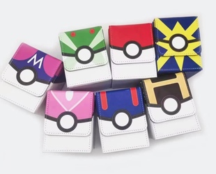 PTCG卡盒宝可梦大师球游戏王卡片桌游卡牌收纳盒豪华超大容量卡膜