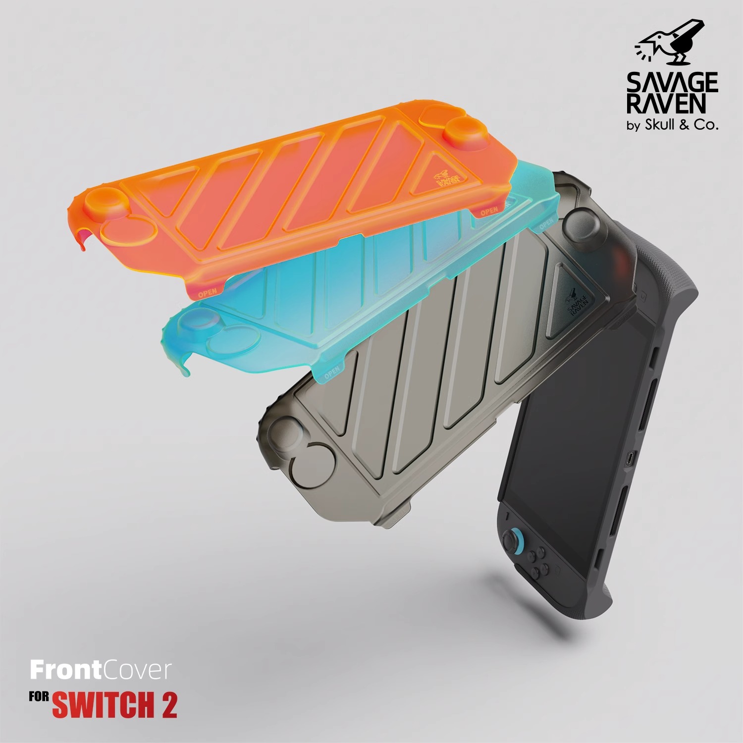 Skull & Co. SWITCH2 支架保护壳上盖SWITCH2代保护套面盖