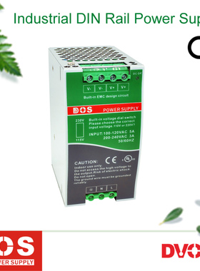 厂家直销NDR-250-36S高效率工业导轨式开关电源DC36V7A功率250W