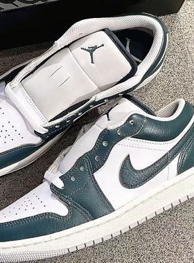 耐克/ NIKE Air Jordan 1Low男子复古低帮运动休闲板鞋FQ7687-300
