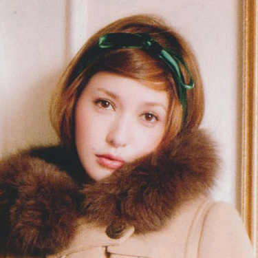 vivi杂志莉娜同款百搭丝绒蝴蝶结细发带【休业中暂不接单】
