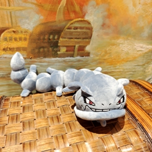 宠物精灵 大钢蛇 口袋妖怪 神奇宝贝 订做毛绒玩具吉祥物 大岩蛇