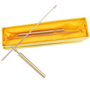 黄铜杨公寻龙尺探测仪一对 应用密法可辅助罗盘 探测棒测水地灵尺