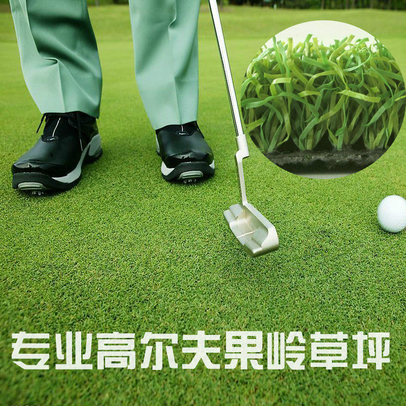 高尔夫果岭草 推杆仿真草坪草皮人造人工塑料地毯专业16mm