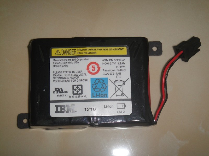 IBM 小型机 AS400 系列 2757 RAID卡电池 53P0941 全新