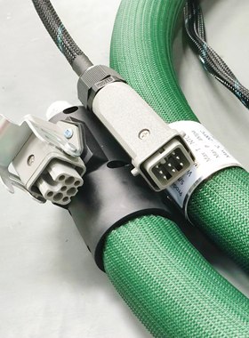 乐百得Robatech胶管136454喉管替代件1.8米耐高温热熔胶机配件