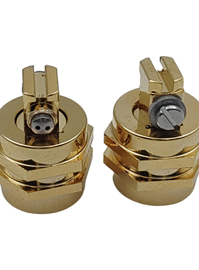 乐佰得 Robatech 夹角60度双孔喷嘴热熔胶机工业级喷头配件替代件