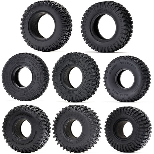 1.55寸 1/10 攀爬轮胎  RC4WD TF2 田宫CC01 帕杰罗 LC70 莽牛