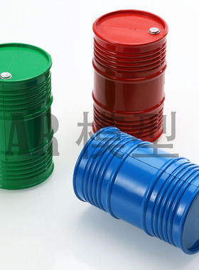 模型1/10仿真攀爬车饰品塑料油桶 TRX4 SCX10 RC4WD D90 CC01 MST