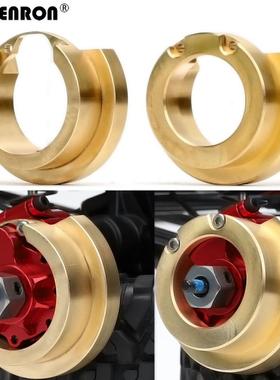 TRAXXAS 1/10 TRX4 桥边配重块通用 轴边转向黄铜配重块 82g/118g