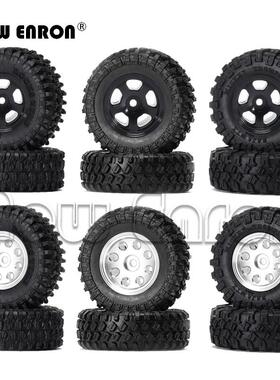 CNC攀爬金属轮毂轮胎1/24 Axial  SCX24 90081 吉姆尼 TRX4-M