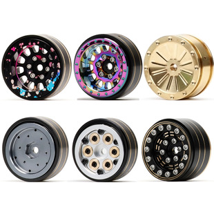 黄铜 1寸 7mm结合器 Axial 1/24 SCX24 90081 C10吉姆尼 轮胎轮毂
