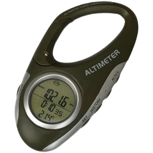 多功能钓鱼登山野营电子高度计海拔表指南针0676-AGHG,新增无指