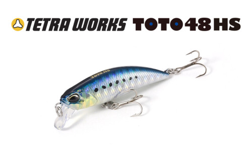 日本进口DUO Tetra Works Toto48HS 沉水米诺4.3克溪流翘嘴军鱼饵 - 封面