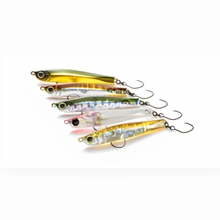 2.5克沉水铅笔微物单钩鳟鱼马口路亚饵 5.5CM 日本JACKSON Honoka