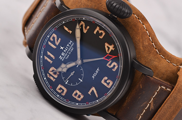 已售出【98新】真力时钛合金GMT小三针自动男表96.2431.693/21.C738全套