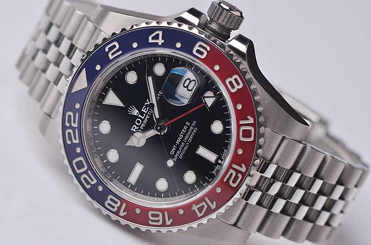 已售出【未使用品】劳力士格林尼治型II型红蓝可乐圈自动男表126710BLRO