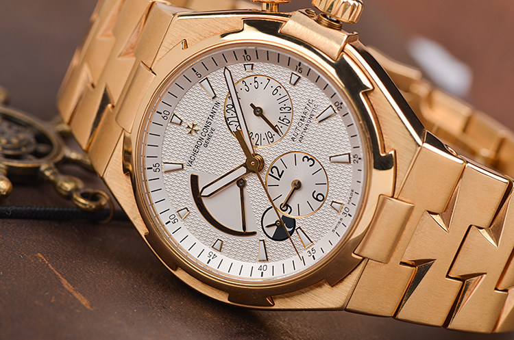 已售出【98新】江诗丹顿纵横四海全黄金两地时动显男表47450/B01J-9228
