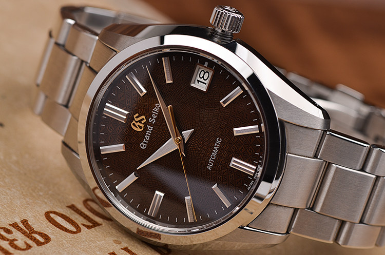 已售出【98新】精工GS棕色面9S机芯问世20周年限量版自动男表SBGR311