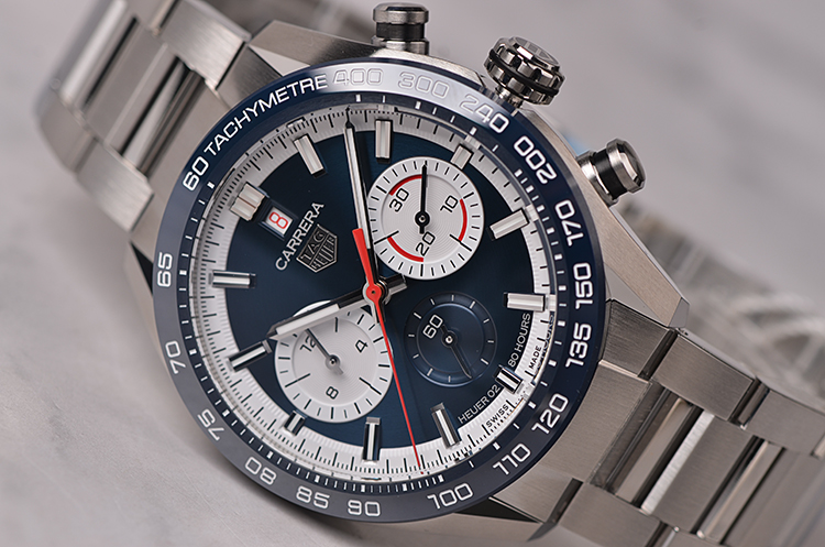 已售出【国行全新】豪雅卡莱拉160周年限量计时日历男表CBN2A1E.BA0643