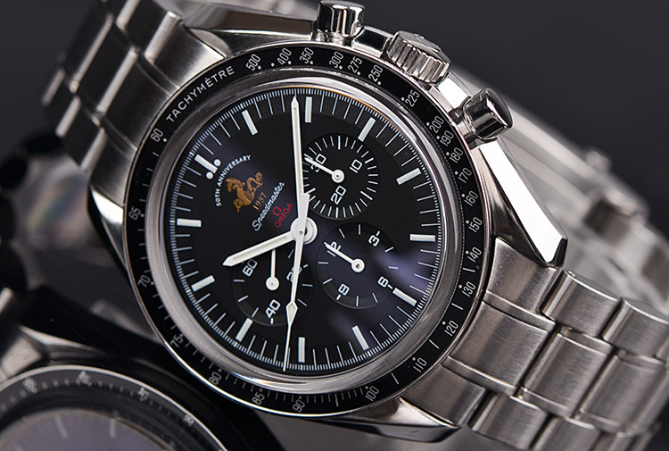 已售出【98新】欧米茄登月50周年限量1861机芯男表311.30.42.30.01.001