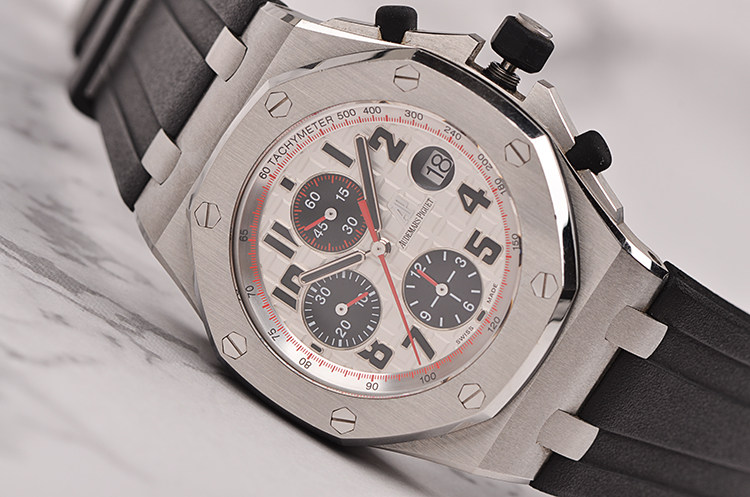 已售出【98新】爱彼皇家橡树离岸型熊猫面计时男表26170ST.OO.D101CR.02