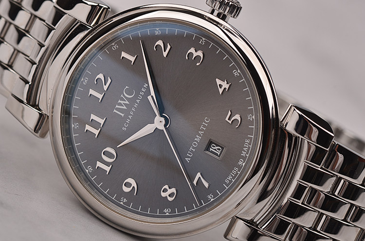 已售出【98新】万国达文西大三针日历自动机械钢带男表IW356602盒证齐