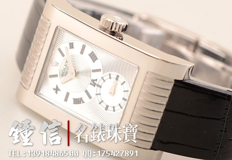 已售出【98新】劳力士白金切利尼医生王子手上链透底男表5441/9全附件