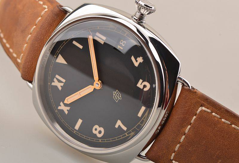 已售出【97新】沛纳海加州面三天链47MM手上链皮带男表PAM00424全附件