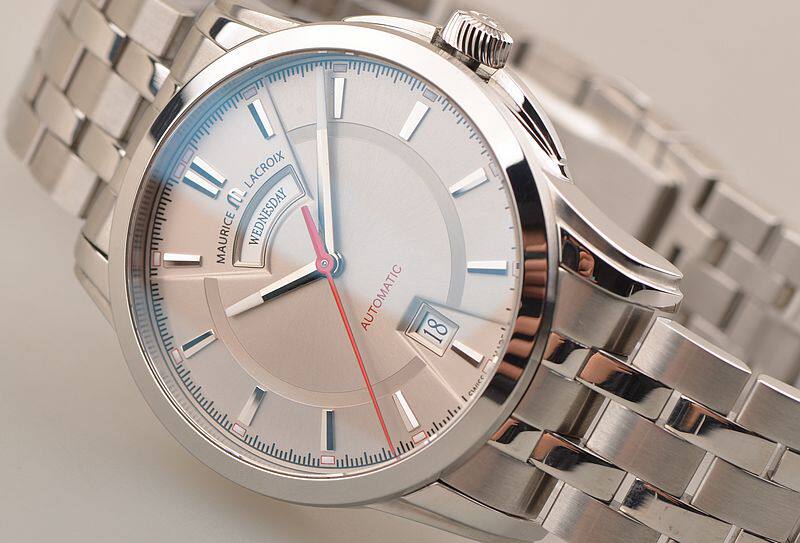 已售出【国行全新】艾美奔涛双历大三针自动钢带男表PT6158-SS002-231-1