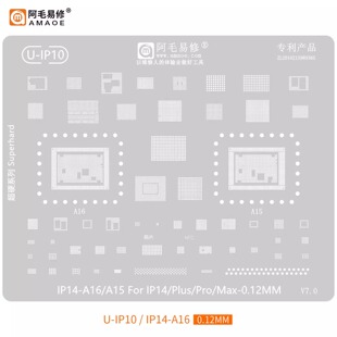 适用苹果11/12/13/14/15/Pro/Max/6代6S/7/8P/X/XS/硬盘CPU植锡网
