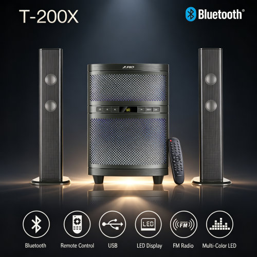 F&D/奋达T200X重低音8寸蓝牙音箱