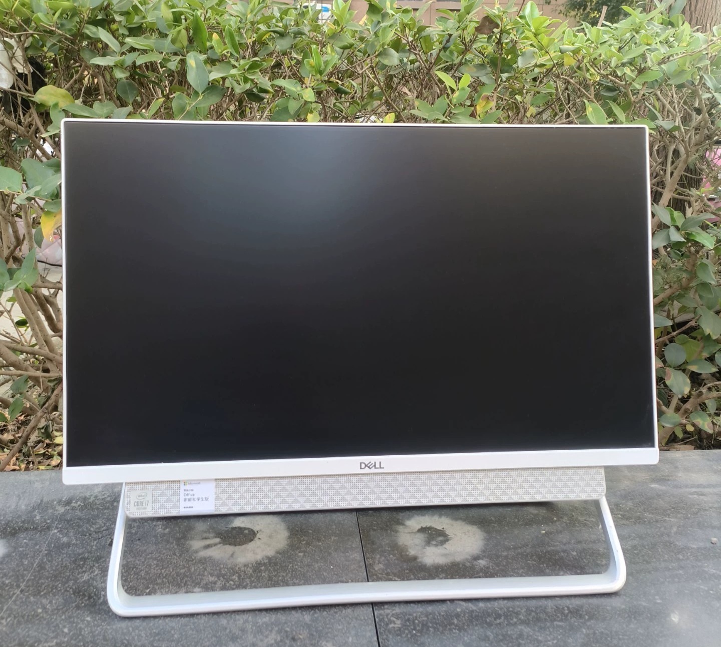 二手戴尔5490一体机电脑24寸10代i5-10210u内存8G固态硬盘250G