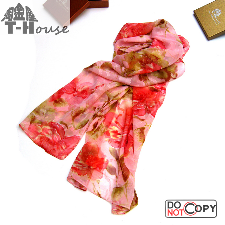 春季长款百搭丝巾