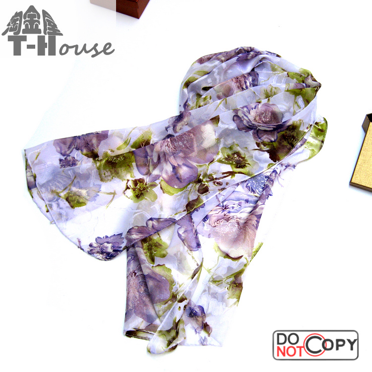 长款百搭风精致礼盒丝巾