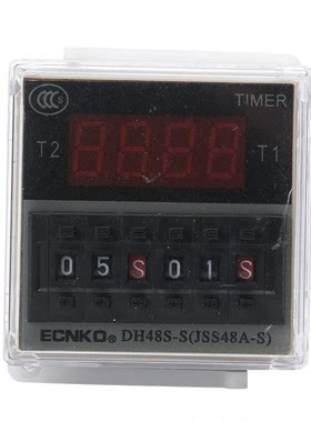 日科DH48S-S/DH48S-2Z/1Z时间继电器 循环两组通电延时继电器220V
