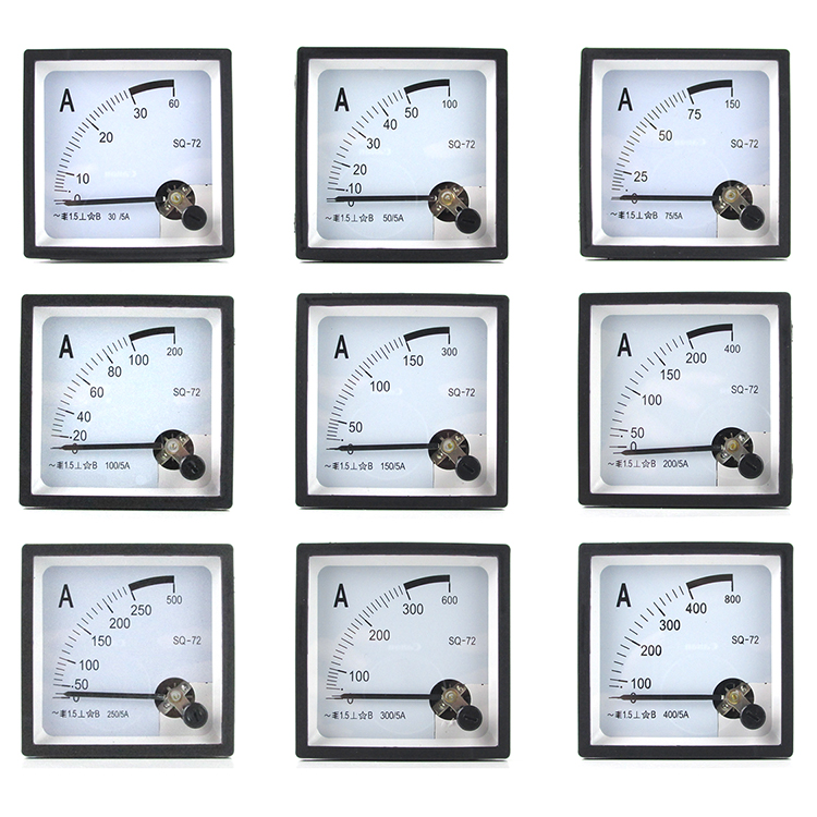 SQ72A高精度交流电流表SQ72-20A/10mA30A/15mA50A/25mA微型互感器