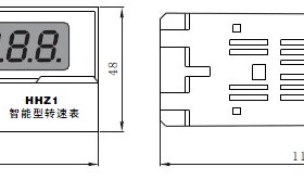 C-Lin欣灵 智能型 线速表 HHX1 接近开关线速表 传感器线速表