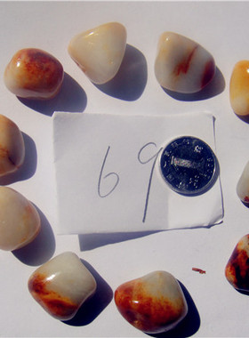 黄沁手串新疆和田玉籽料