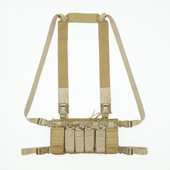 厂家直销D 5战术胸挂背心多功能户外训练迷彩服轻量化尼龙马甲