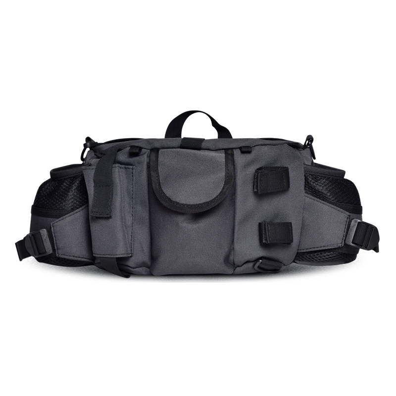 时尚水壶包男女同款腰包 大容量户外骑行徒步登山腰包 攀岩旅行